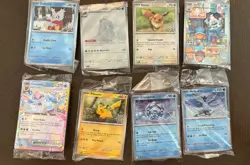 2025 Pokemon Holliday Calendar Promo Card Lot: All 8 Stamped Promo Sealed New - Image 2