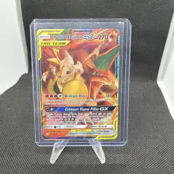 Charizard & Braixen GX 22/236 Tag Team Cosmic Eclipse Ultra Rare Holo NM English - Image 1