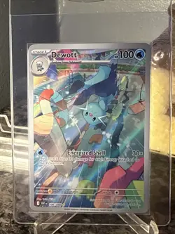Dewott 106/086 Sv: White Flare Pokemon Holo Illustration Rare NM- - Image 1