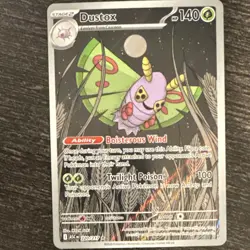 Pokemon Dustox ASC Holo Rare 220/217 140 HP 2026 Nintendo - Image 1