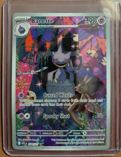 2026 Pokemon TCG Mega Evolution ME2.5 Ascended Heroes Banette #234/217 IR - Image 1