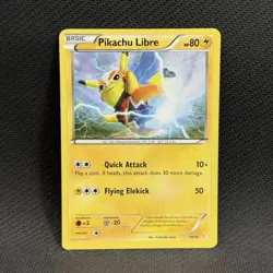Pokemon XY Trainer Kit Pikachu Libre Card #14/30 Non Holo LP - Image 1