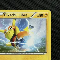 Pokemon XY Trainer Kit Pikachu Libre Card #14/30 Non Holo LP - Image 3