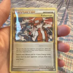 Pokemon Fisherman Heartgold & Soulsilver 92/123 Uncommon Trainer English Card - Image 1
