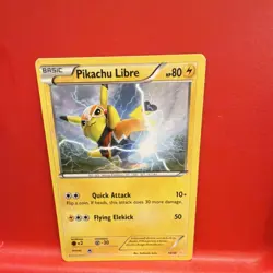 Pokemon Pikachu Libre 14/30 XY Trainer Kit Common Regular 80 HP Basic English - Image 1