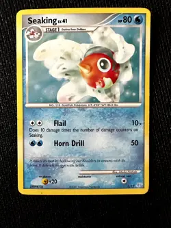 Seaking 7/12 Ex Trainer Kit Pokemon Card - Image 1