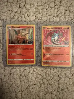 Pokemon GO TCG Radiant Charizard Venusaur Blastoise + Holo Set NM - Image 4