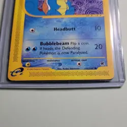 Pokemon Squirtle 132/165 Expedition Base Set 2002 Regular Common English - Image 4