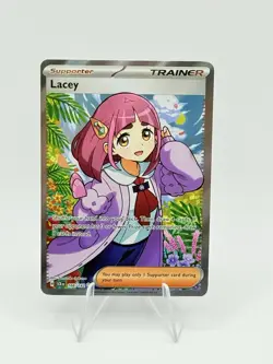 Lacey - 166/142 - Stellar Crown - Pokemon TCG -Holo - Image 1