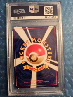 1999 Pokemon Meowth Japanese #16 Bulbasaur Deck PSA 9 - Image 4