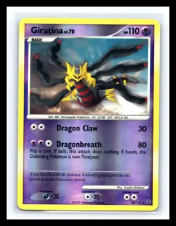 💥 Giratina - # 28/127 - Pokemon (Platinum Set) Reverse Holo Rare 2009 - Image 1