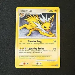 Pokemon JOLTEON 23/100 Majestic Dawn - RARE - Lightly Played - Image 1