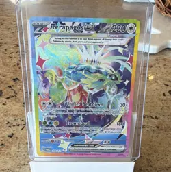 Pokemon Terapagos ex 169/131 Prismatic Evolutions Special Illustration Rare Holo - Image 1