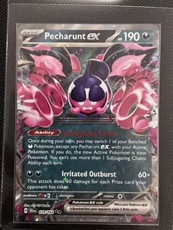 (3X) Pecharunt EX 039/064 DOUBLE RARE - Shrouded Fable - Pokemon TCG Card - NM/M - Image 1