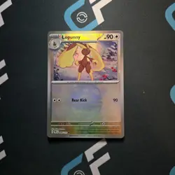 Lopunny (Master Ball Pattern) 084/131 Prismatic Evolutions Holo - Pokemon TCG - Image 1