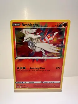 Reshiram 017/072 Amazing Rare Shining Fates Pokemon Near Mint - Image 1