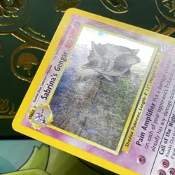 Pokemon TCG Gym Heroes Sabrina's Gengar Holo Rare Card 14/132 Unlimited - Image 5