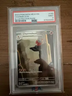 Pokemon Charmeleon Illustration Rare Holo PSA 9 Scarlet & Violet 151 169/165 - Image 1