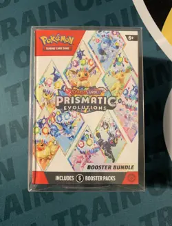 Pokemon TCG Prismatic Evolutions Booster Bundle 6 Packs Brand New Sealed + Case - Image 1