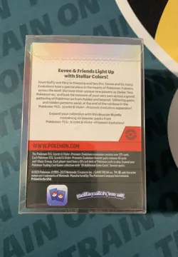 Pokemon TCG Prismatic Evolutions Booster Bundle 6 Packs Brand New Sealed + Case - Image 3