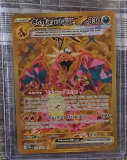 Pokemon TCG Charizard Holo Rare 4/102 Base Set English Card Mitsuhiro Arita - Image 1