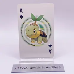Turtwig Pokemon Playing Platinum Card Poker Giratina Nintendo Japanese Vintage - Image 1