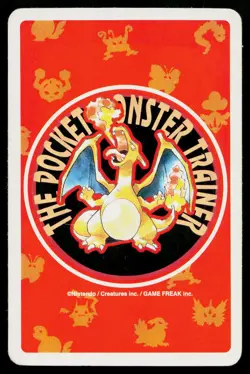 Magikarp 2 of Hearts Pokemon Red Playing Card Damaged - Image 2