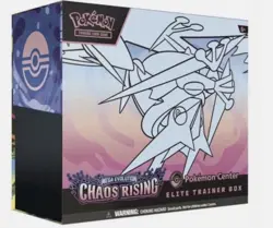 Chaos Rising Pokemon Center Exclusive ~ ETB Elite Trainer Box ~ Sealed ~ PRESALE - Image 1