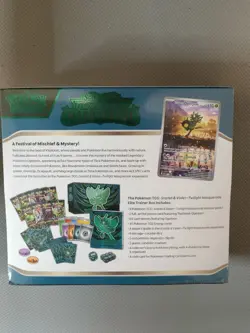 Pokemon TCG Scarlet & Violet Twilight Masquerade Elite Trainer Box ETB Sealed - Image 2