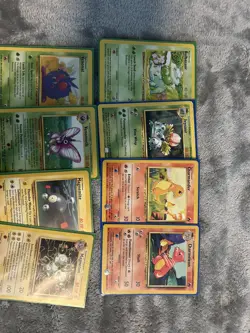 Vintage Pokemon Card Lot Base Set– Charmander, Scyther, Pinsir+ – LP/MP 731329511228 - Image 5