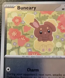 Buneary 107/132 Reverse Holo Common Mega Evolution Pokemon TCG - Image 2