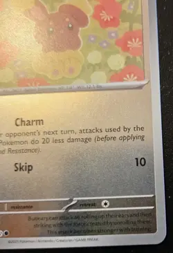 Buneary 107/132 Reverse Holo Common Mega Evolution Pokemon TCG - Image 5