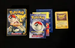 Pokemon Thunderstorm Deck Gift Box + Pouch + Empty Packs + CD + Coin SEALED 742818062237 - Image 4