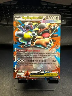MEGA KANGASKHAN EX 104/132 MEGA EVOLUTIONS POKEMON (DOUBLE RARE, NM) - Image 1