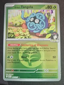 Erika's Tangela (Energy Symbol) 007/217 ME: Ascended Heroes Reverse Holo NM - Image 1