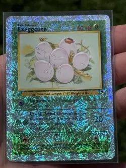 Pokemon Legendary Collection Exeggcute Reverse Holo Common 75/110 English 2002 - Image 1