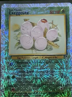 Pokemon Legendary Collection Exeggcute Reverse Holo Common 75/110 English 2002 - Image 5