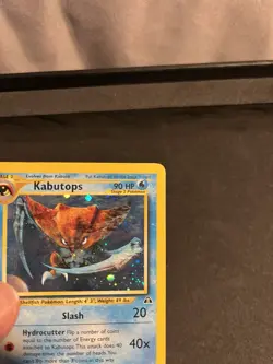 Pokemon 2000 Neo Discovery Kabutops 6/75 1st Edition Holo - LP - Image 3