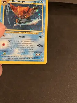 Pokemon 2000 Neo Discovery Kabutops 6/75 1st Edition Holo - LP - Image 4