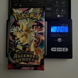 VERY HEAVY! GOD PACKUU SIRUU 22.48g Ascended Heroes Pokemon TCG Booster (SEALED) - Image 1