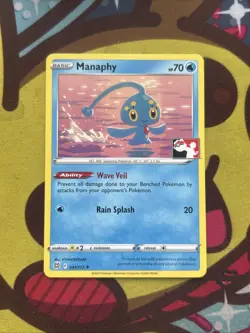 Pokemon Manaphy 041/172 - SWSH Brilliant Stars - Non Holo Rare - Prize Pack - Image 1