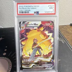 Pokemon Pikachu VMAX 2022 Lost Origin Trainer Gallery TG17 Ultra Rare Holo PSA 9 - Image 1