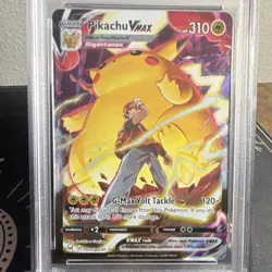 Pokemon Pikachu VMAX 2022 Lost Origin Trainer Gallery TG17 Ultra Rare Holo PSA 9 - Image 2