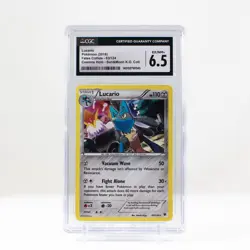 Pokemon Lucario Cosmos Holo #63 Sun & Moon Knock Out Col 2016- CGC 6.5 - Image 1