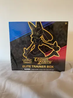 Pokemon TCG: Crown Zenith Elite Trainer Box - 10 Packs TEAR IN SEAL 820650851476 - Image 1