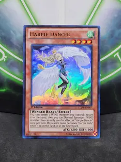 Yugioh Harpie Dancer Ultra Rare 1st Edition LCJW-EN097 NM - Image 1