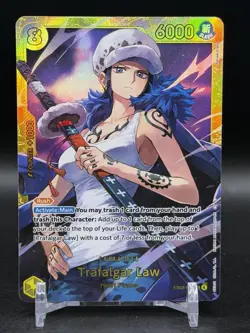 Trafalgar Law EB03-062 Extra Booster: One Piece Heroines Edition Secret Rare NM - Image 1