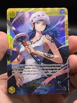 Trafalgar Law EB03-062 Extra Booster: One Piece Heroines Edition Secret Rare NM - Image 3