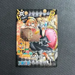 S0877 Super Rare Nami Holo No.141 Japanese One Piece Ensky Collection Card - Image 2