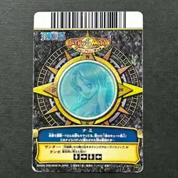 S4642 Nami in Bikini Holo Japanese One Piece Berry Match Crew Card 2008 - Image 2